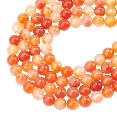 Natural Carnelian Beads Strands