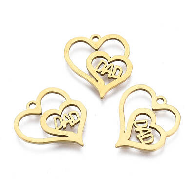 Ion Plating(IP) 201 Stainless Steel Pendants