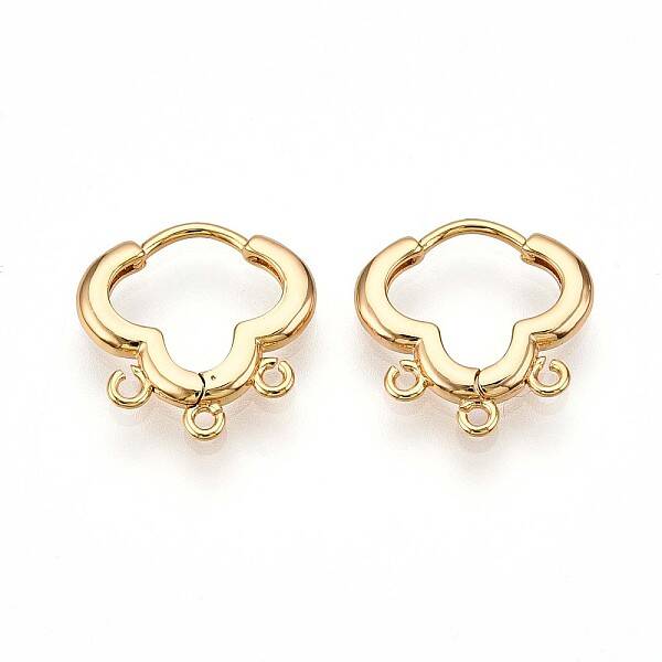 Brass Hoop Earring Finding