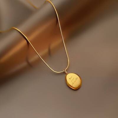 Stainless Steel Pendant Necklace