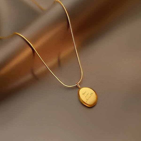 Stainless Steel Pendant Necklace