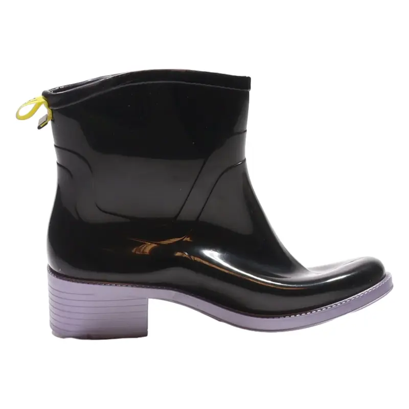 LEMON JELLY Wellie Boots Black Synthetic Womens UK 6