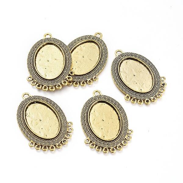 Alloy Cabochon Chandelier Components Settings