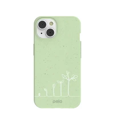 Sage Green Grow and Flourish iPhone 14/16e Case