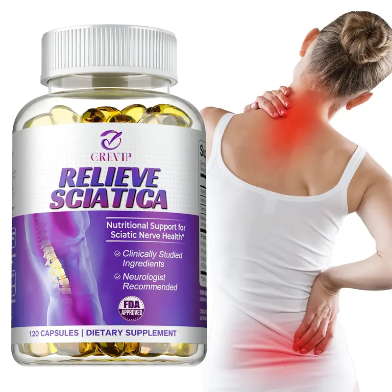 Grevip Nerve Soothing  Vitamins  - Lower Lumbar Sciatic, Hip, Thigh, Leg, Foot