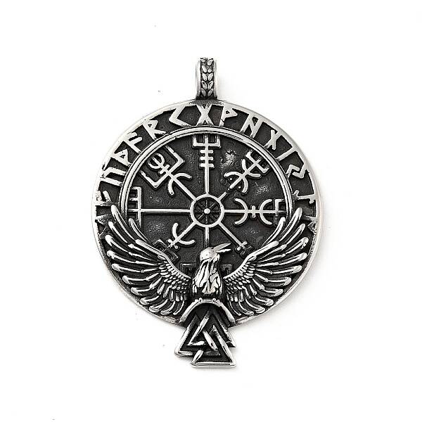 304 Stainless Steel Viking Pendants