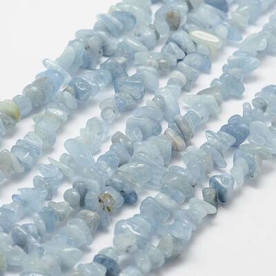 Natural Aquamarine Beads Strands