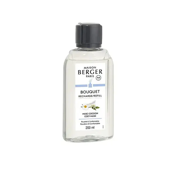 Maison Berger Paris Ricarica Per Diffusore Cozy Musk (Ricarica/Ricarica Bouquet) - Volume: 200 Ml
