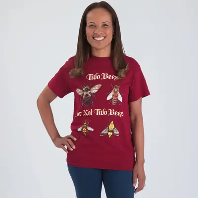 Two Bees Or Not Two Bees T-Shirt - XXL