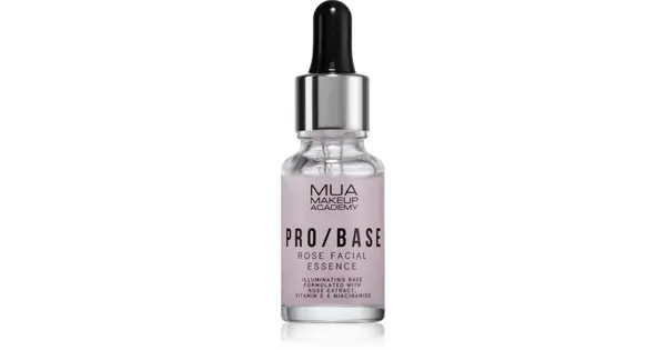 MUA Makeup Academy PRO/BASE Rose illuminating primer for foundation with rosehip extract 15 ml