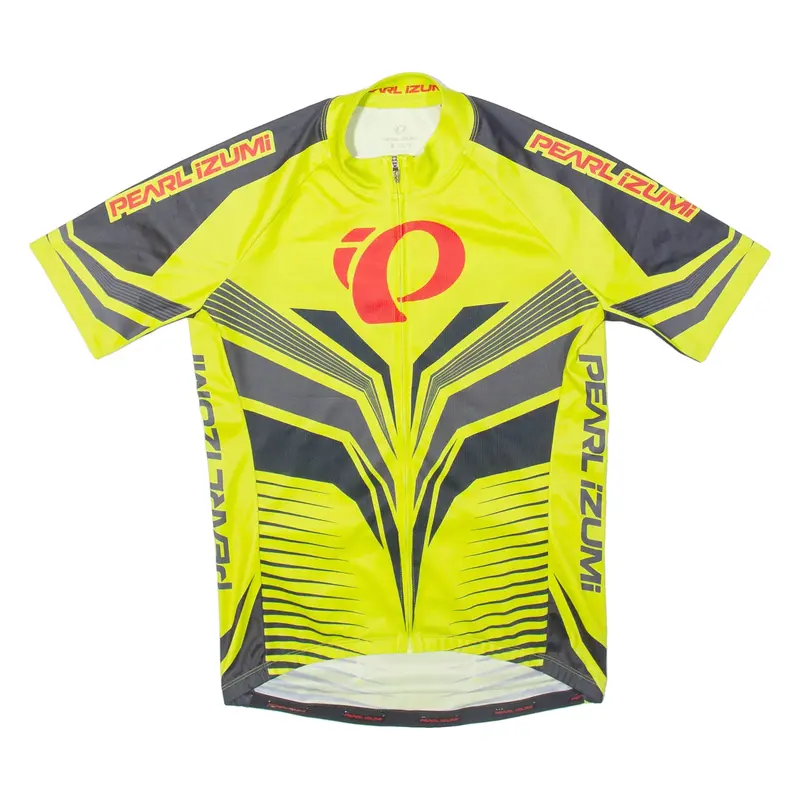 PEARL IZUMI Full Zip Cycling Mens Jersey Green M