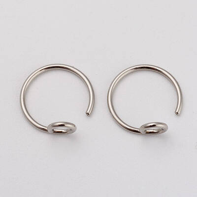 Tarnish Resistant 316L Surgical Stainless Steel Earring Hooks