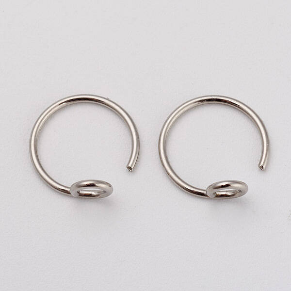 Tarnish Resistant 316L Surgical Stainless Steel Earring Hooks