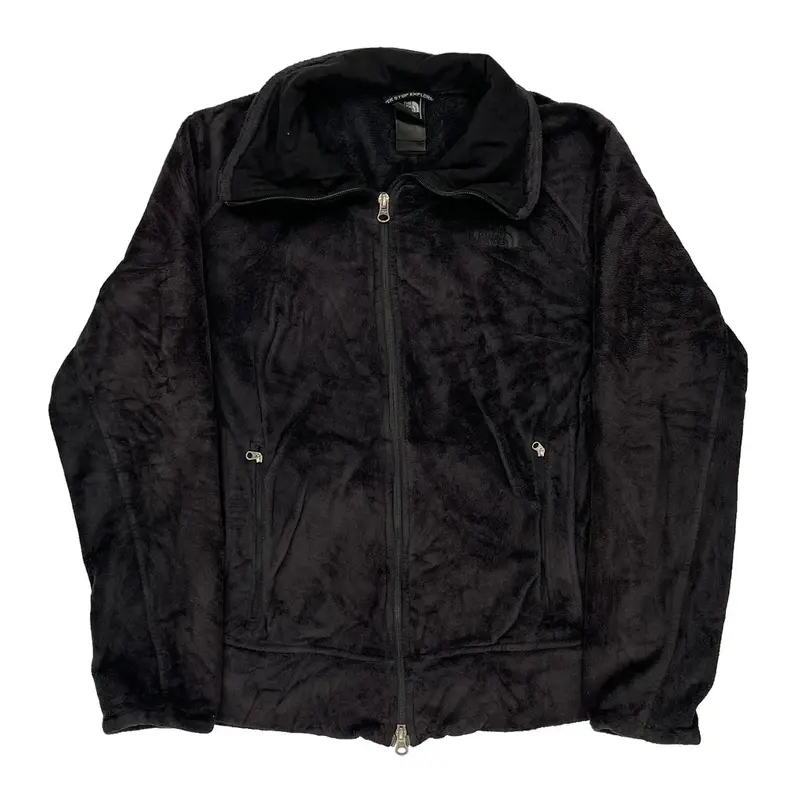 The North Face Fleece Jacket - Large Black Polyester