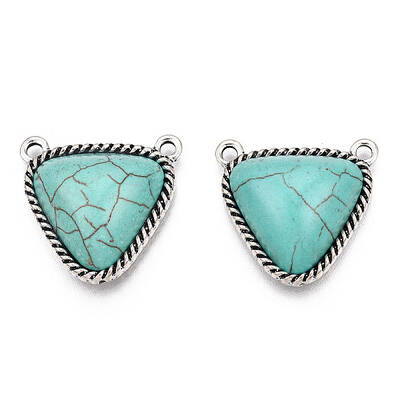 Synthetic Turquoise Pendants