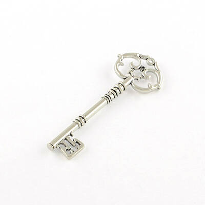 Skeleton Key Tibetan Style Alloy Big Pendants