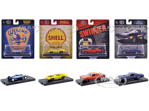 Auto-Drivers Set of 4 pieces in Blister Packs Release 126 Limited Edition to 9600 pieces Worldwide 1/64 Diecast Model Cars ...