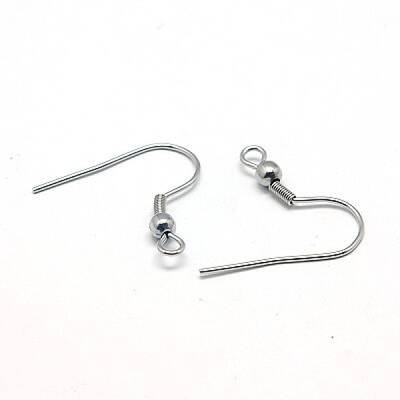 Tarnish Resistant 316 Surgical Stainless Steel Earring Hooks