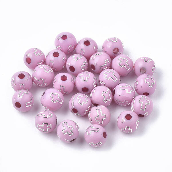 Plating Acrylic Beads
