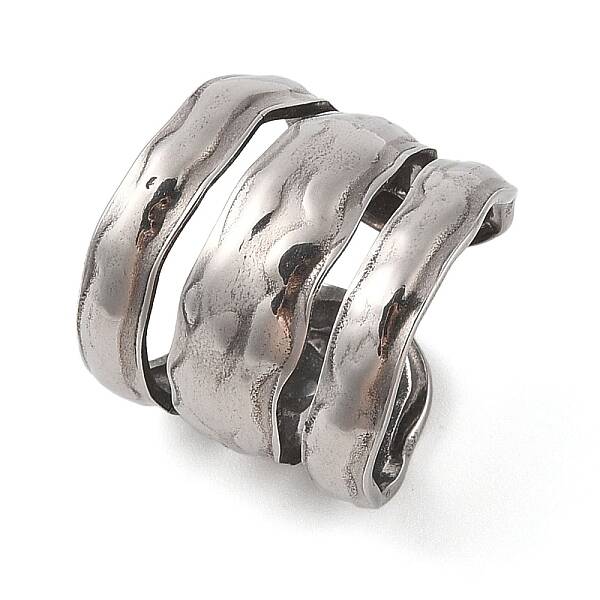 Non-Tarnish 304 Stainless Steel Cuff Rings for Women