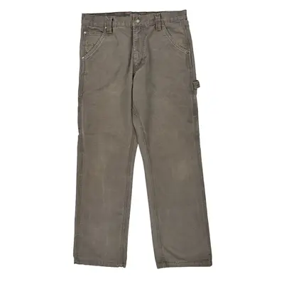 Craftsman Cargo Carpenter Trousers - 34? Waist Brown Cotton