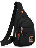 Father's Day Gifts, Durable Men's Casual Large Capacity Chest Bag, Multi-functional Sling Bag for Daily Commuting, Casual Tre...