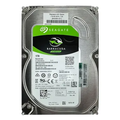 2EP102-500 Seagate 1TB 6Gb/s SATA 7200 3.5-inch 64MB Hard Drive