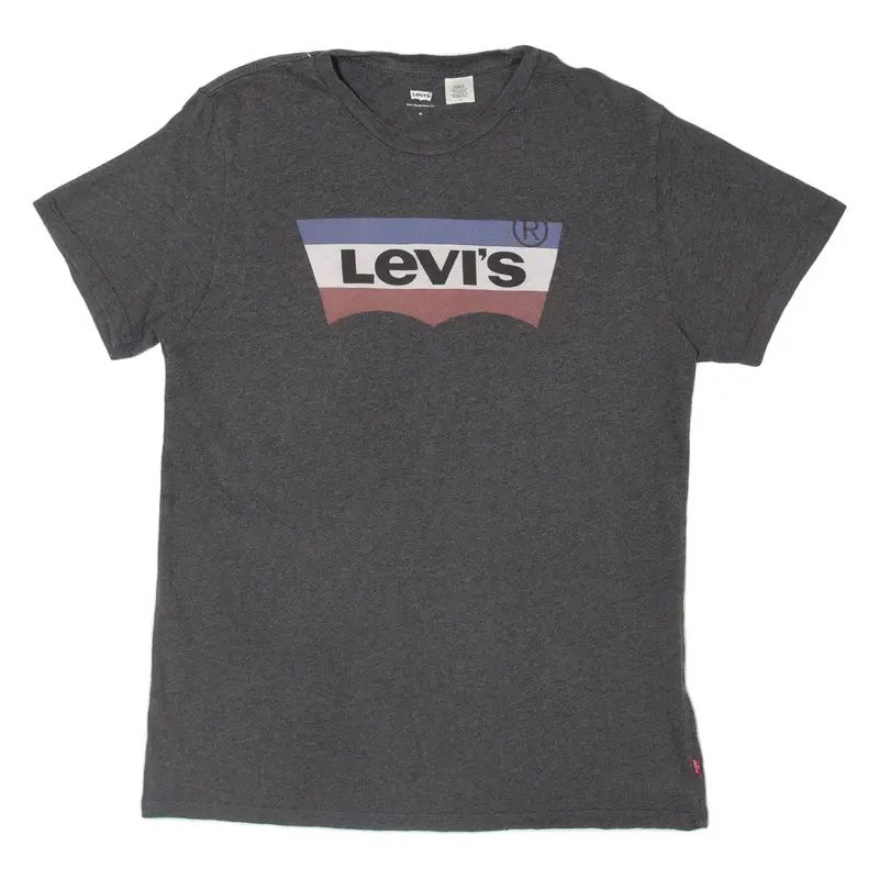 LEVI'S Womens T-Shirt Grey M