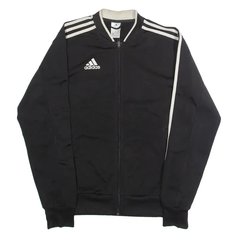 ADIDAS Mens Track Jacket Black M