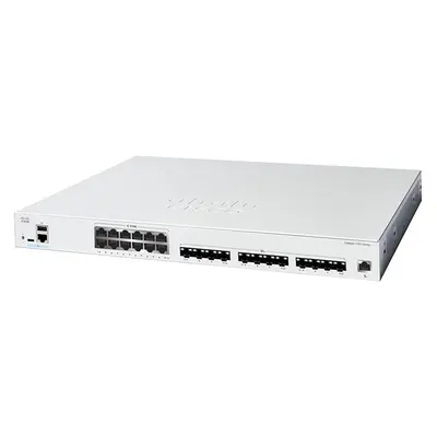 C1300-24XTS-RF Cisco Catalyst 1300 Series 1300-24XTS 12 x 10GbE RJ-45 and 12 x 10GbE SFP+ and 1 x GE Management Port Layer 3 ...