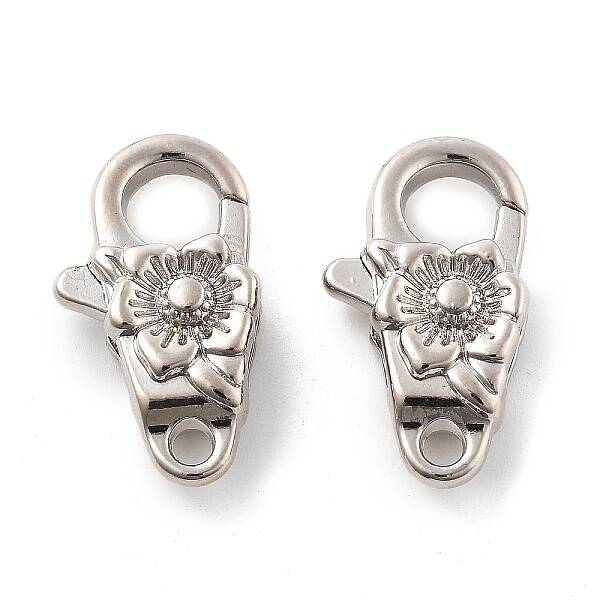 Brass Lobster Claw Clasps