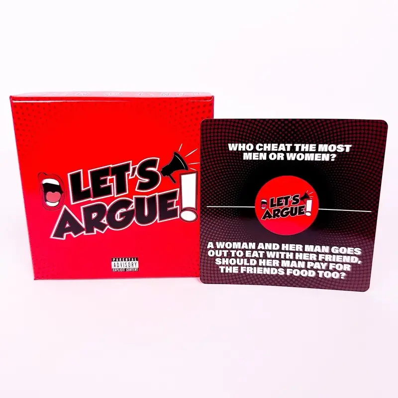 Trap Spelling Bee Let's Argue Card Game | Family and Friend Gatherings, Adult | Debate | Game Night and Fun | Urban | Gossip ...
