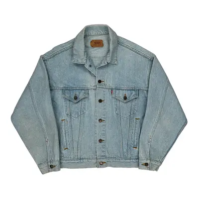 Levis Denim Jacket - Large Light Wash Cotton