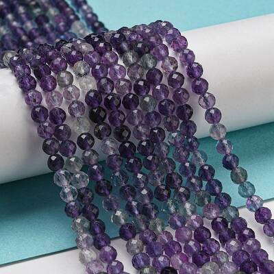 Natural Fluorite Beads Strands