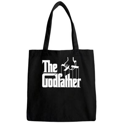The Godfather Original White Title Logo Bags