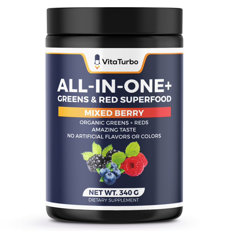 All-in-One Green and Red Superfood+ 340 Grams