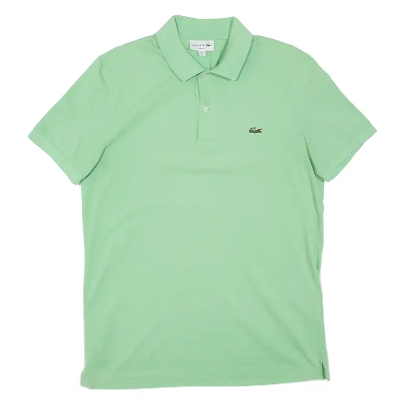 LACOSTE Mens Polo Shirt Green L