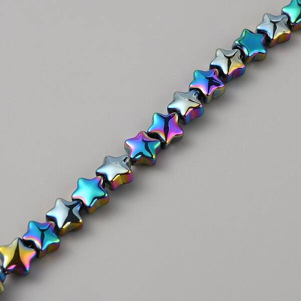 Electroplate Glass Beads Strands
