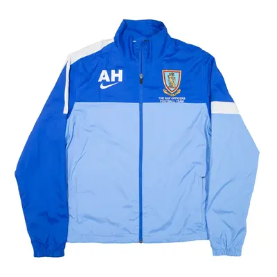 NIKE RAF Officers Football Team Track Jacket Blue Mens L