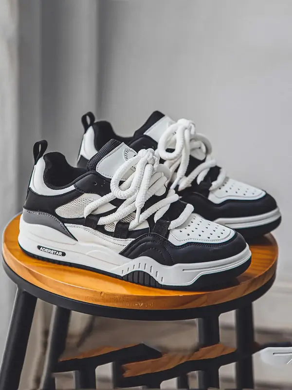 Lace Up Front Skate Shoes, Men's Sneakers Back To School, Lightweight Shoes for Summer 2024 Running Designer Walking for Stud...