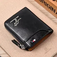 RFID Blocking Leather Bifold Wallet for Men with 14 Slots, Waterproof PU Leather, RFID Secure Technology, Cash Compartment, C...