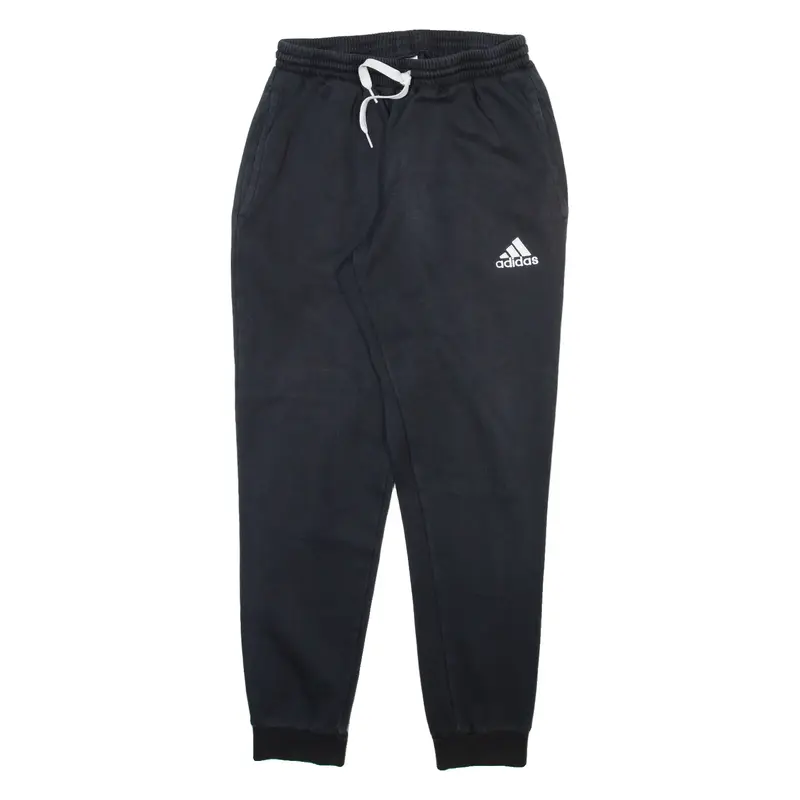 ADIDAS Womens Joggers Black Tapered S W24 L28