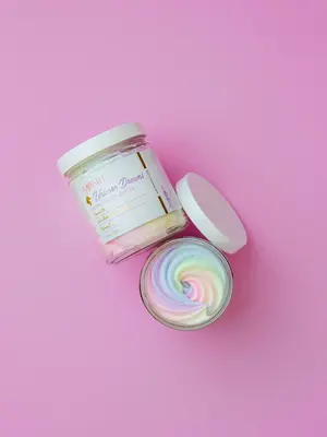 Unicorn Dreams Whipped Body Butter, Shea Blend Moisture for Skin Repair and Care