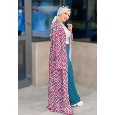 Summer Vibes 3-Piece Set Maxi Muslim