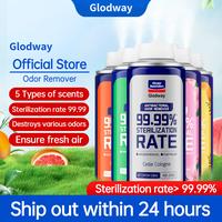 【Hot selling】Glodway-Car air freshener/99.9% sterilization rate Car perfume/Room deodorizer/Car deodorizer/Five scents/Ea...