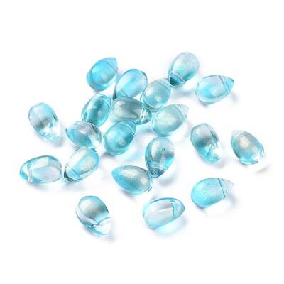 Transparent Glass Charms