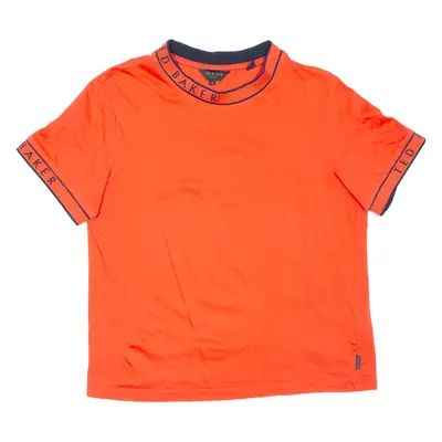 TED BAKER Womens T-Shirt Red M