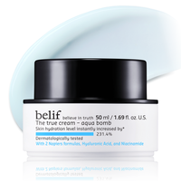 [belif Official] The True Cream Aqua Bomb, Korean Skincare with Hyaluronic Acid & Niacinamide – Intense Hydration & Fast-Ab...