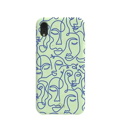 Sage Green Inner Soul iPhone XR Case