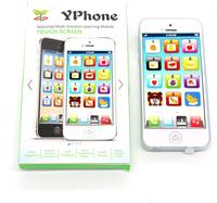 Cooplay Child's Interactive My First Own Cell Phone Toy- Play to Learn, Touch Screen YPhone with 8 Functions and Dazzling LED...